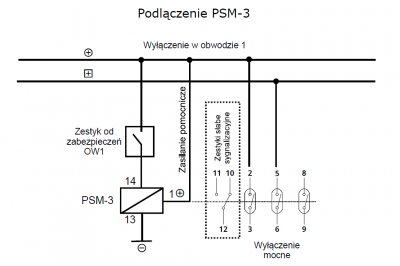 PSM-3 Podłączenie_obwód_1