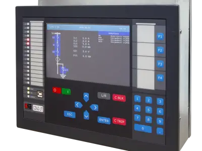 CZAZ-UTM/UTM+ - cyfrowy zespół automatyki zabezpieczeniowej i sterowniczej silnika asynchronicznego i synchronicznego WN