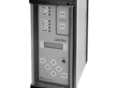 CZAZ-MSE - cyfrowy zespół automatyki zabezpieczeniowej silnika WN