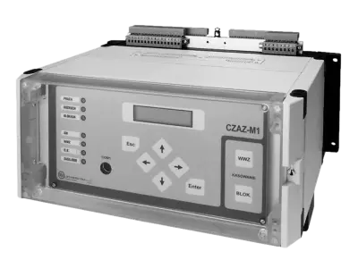 CZAZ-M1/M1+/M2/M3 - cyfrowy zespół automatyki zabezpieczeniowej i sterowniczej silnika WN