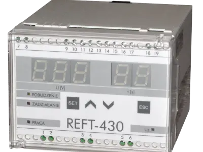 REFT-430 -przekaźnik napięciowo - czasowy dla sieci falownikowej